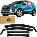 Nilight in-Channel Rain Guards for Kia Sportage 2017-2022 Side Window, 4PCS