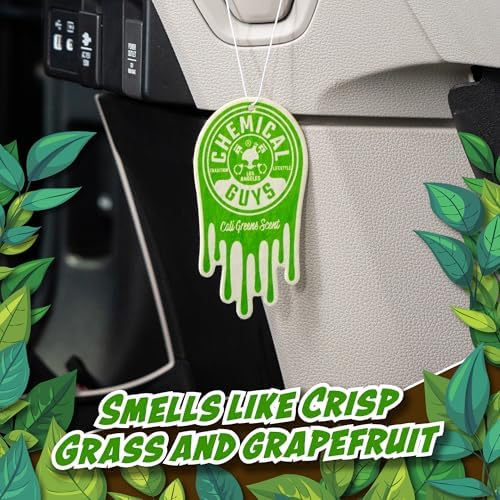 Chemical Guys, Hanging Air Fresheners, Cali Greens Floral Scent, 12 Pack - Image 4