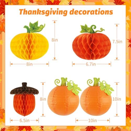 Thanksgiving Party Decorations Give Thanks Banner - Image 4