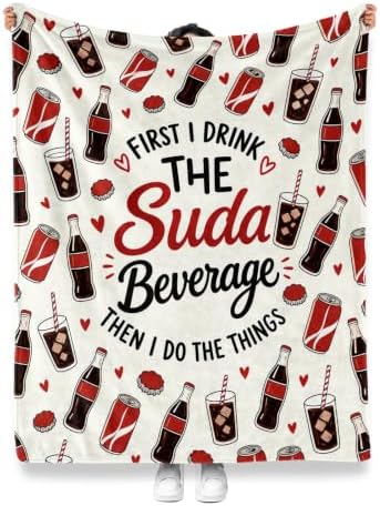 Jekeno Drinks Soda Gifts Blanket for Soda Lover 80"x60" - Image 7