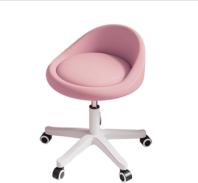 Rolling Stool Set of 4 Rolling Hydraulic Salon Stool - Image 7