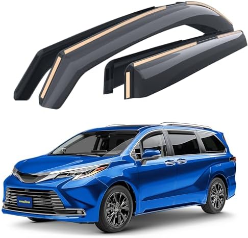 Goodyear Shatterproof in-Channel Window Deflectors
