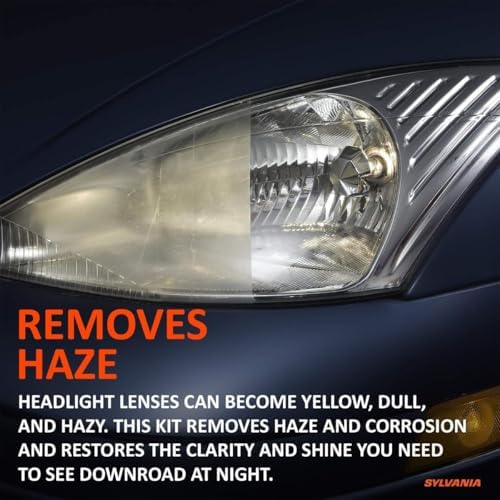 SYLVANIA Headlight Restoration Kit, Restores to Like-New Condition