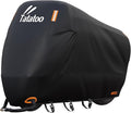 Motorcycle Cover Waterproof Outdoor, 300D Heavy Duty, UV & Rain Resistant by TATATOO