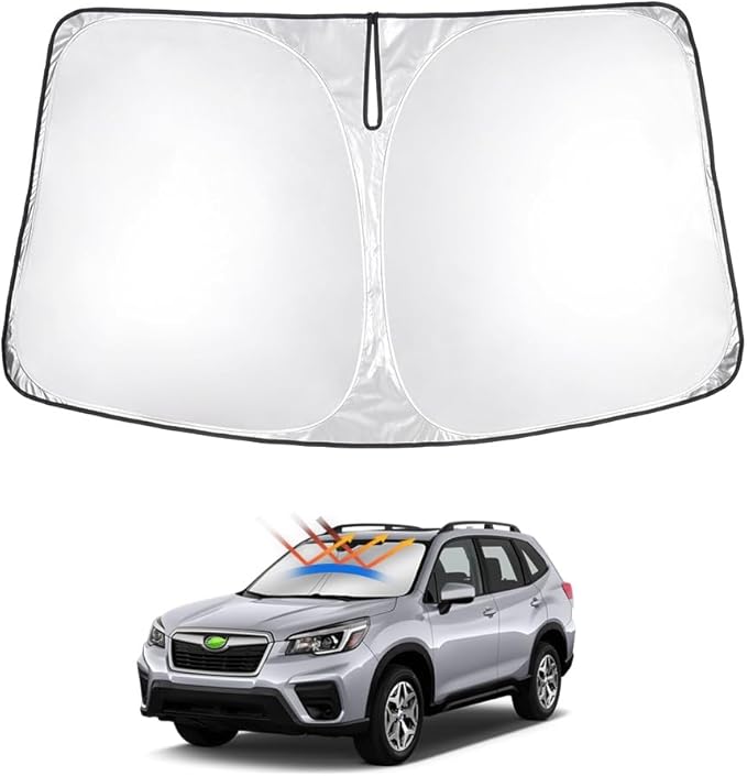 T TGBROS Windshield Sun Shade Custom Fit by TTGBROS