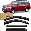 Nilight Tape-On Rain Guards for Ford Explorer 2002-2010, 4PCS