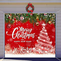 Teenyyou Christmas Garage Door Cover Decorations 7 x 8 ft by Teenyyou