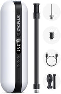 CYCPLUS Electric Air Compressor Portable Bicycle Pump Car Tire Inflator by CYCPLUS