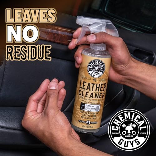 Chemical Guys, Leather Cleaner & Conditioner Kit, Travel Size, 2 x 4 oz