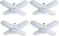 LED Garage Lights 4 Pack, 80W LED Shop Light by Coomoors