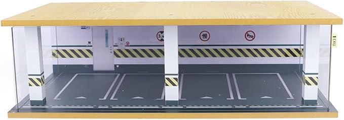 1/24 Parking Garage Model Car Garage Display Case by Unknown