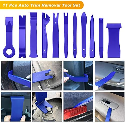 GOOACC - GRC-49 19Pcs Trim Removal Tool Set & Clip Plier Upholstery Remover Nylon Car Panel Removal Set with Portable Storage Bag - Image 4