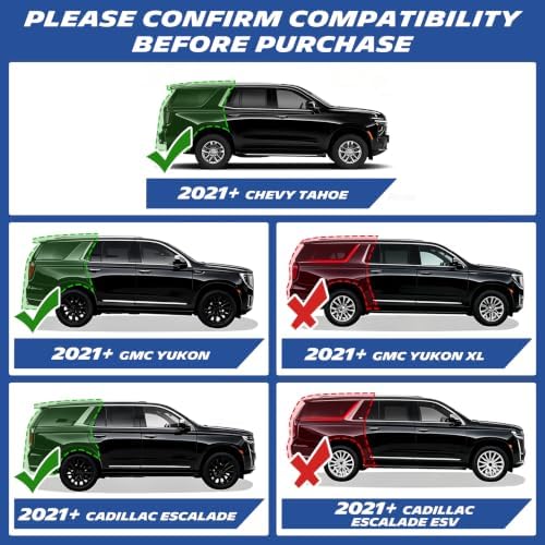 Michelin Vehicle Mats for 2021-2026 Tahoe/Yukon/Escalade 7-Seater (7 Piece)