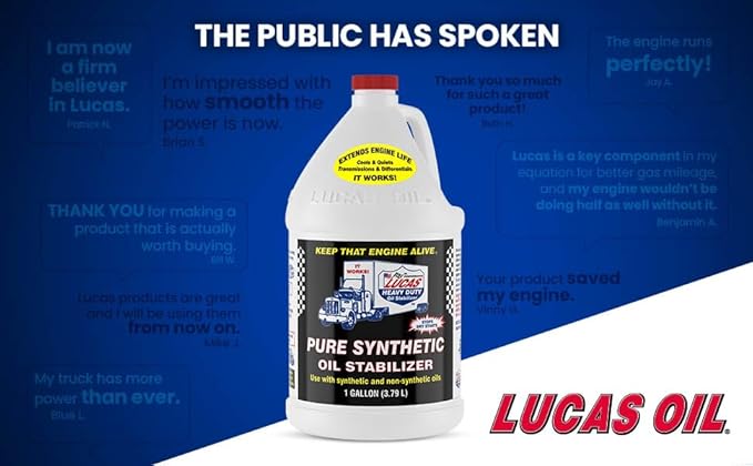 Lucas Oil 10131 Pure Synthetic Oil Stabilizer - Image 6