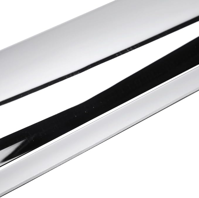 Chrome Side Window Visor Wind Vent Deflector fit - Image 9