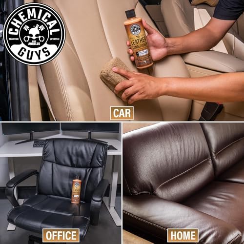 Chemical Guys, Leather Cleaner & Conditioner Kit, Travel Size, 2 x 4 oz