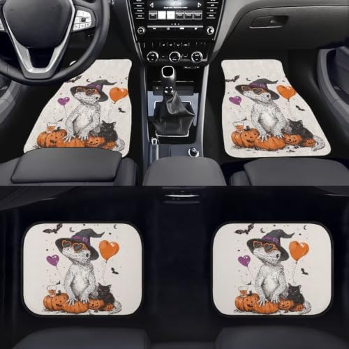 Halloween Decor Car Floor Mats Set of 4