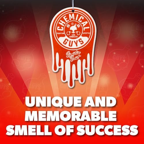 Chemical Guys, Hanging Air Fresheners, Signature Scent, 12 Pack, for Cars - Image 3