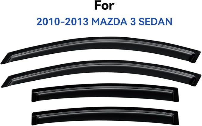 Window Visors Rain Guards Shield - Image 2