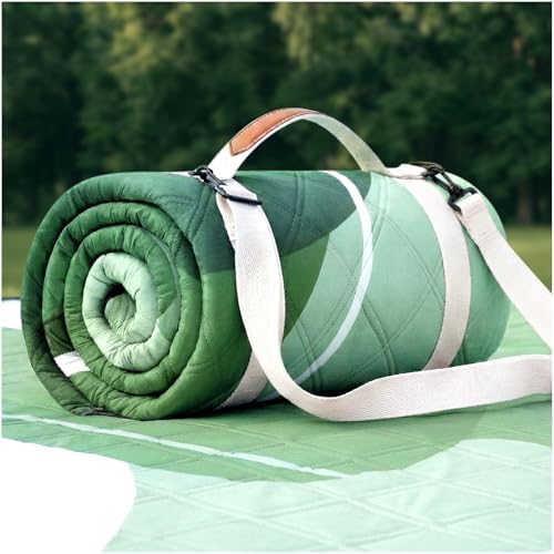 RYCHIC Waterproof Picnic Blanket Beach Outdoor Camping Mat Rug Extra Large Foldable Cute Travel Essential Accessories Gift Park Patio Lawn Garden Grass Ground Play Music Festival Concert Must Have by RYCHIC