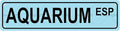 AQUARIUM ESP Space Metal Tin Street Sign Bar Cafe Garage Cave Home Room Wall by Unknown