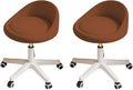 Rolling Stool Set of 2 Rolling Hydraulic Salon Stool by Walktory