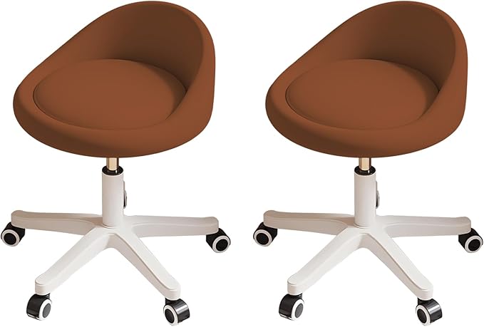 Rolling Stool Set of 2 Rolling Hydraulic Salon Stool by Walktory