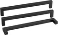goldenwarm 150 Pack 12 3/5 Inch Black Cabinet Handles Matte Black Drawer Pulls by goldenwarm