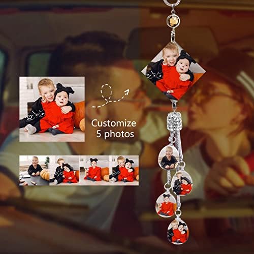 Personalized Custom Photo Pendant car Accessories Decoration Cube Pendant Home Decoration Pendant - Image 2