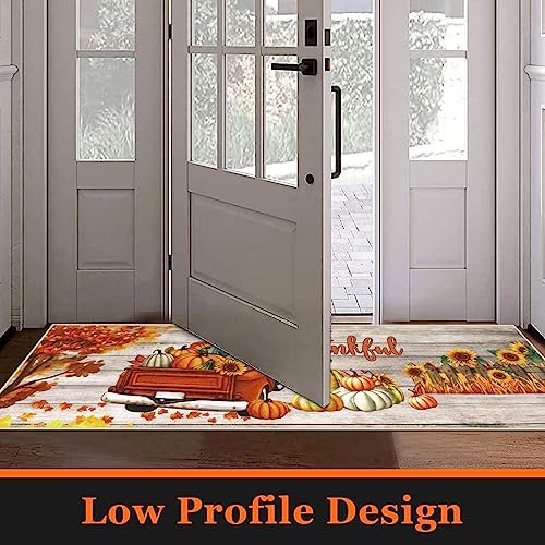 U'Artlines Fall Kitchen Rugs with Runner Sets 3 Piece Washable Floor Mats - Image 6