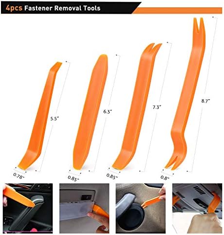 GOOACC 480PCS Bumper Retainer Clips with Fastener Remover Car Plastic Rivets Push Kit -Door Trim Panel for Toyota GM Ford Honda Acura Chrysler - Image 5