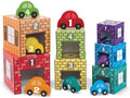 Melissa & Doug Nesting and Sorting Garages and Cars with 7 Graduated Garages and 7 Stackable Wooden Cars - FSC Certified by Unknown