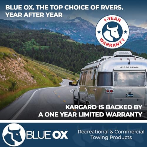 Blue Ox BX8870 Black KarGard Protective Shield | Quick Installation | Folds for Easy Storage | Sturdy, Flexible, and Corrosion Resistant - Image 4