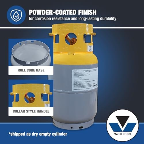 Mastercool 62010 30 lb Refrigerant Recovery Cylinder - Image 3