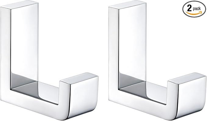 Angle Simple Towel Hooks, SUS 304 Stainless Steel Robe Coat Hooks by AngleSimple
