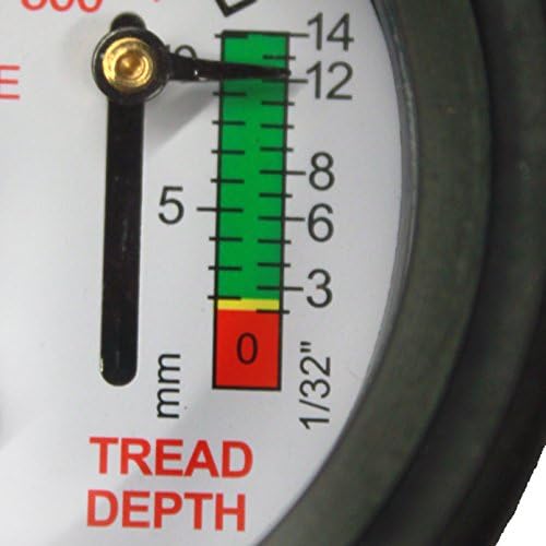 Milton (S-934) Dial Tire Pressure Gauge - Single Head Tire Tread Depth Gauge - Image 5
