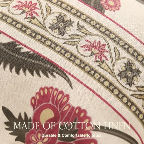 patdrea Designer French Vintage Lumbar Pillow Cover,12"x20",Set of 2 - Image 4