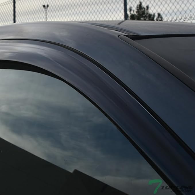 in-Channel Window Visors Vent Shade Rain Guards - Image 2