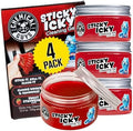 Chemical Guys, Sticky Icky Cleaning Gel, Sweet Strawberry, 0.88 oz, 4 Pack