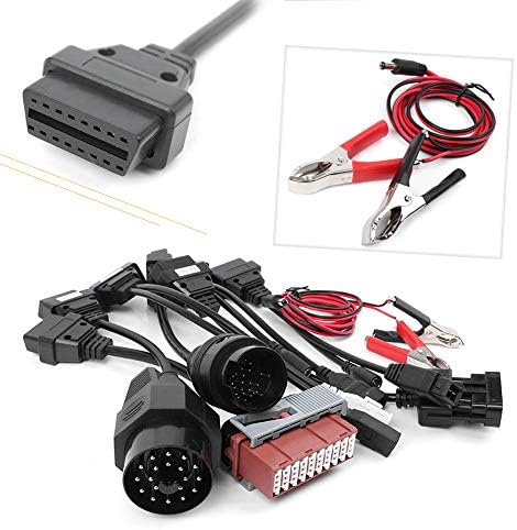 Cnkaka036 Car 8 Pieces OBD2 OBDII Diagnostic Scanner Connector Adapter Cables - Image 2