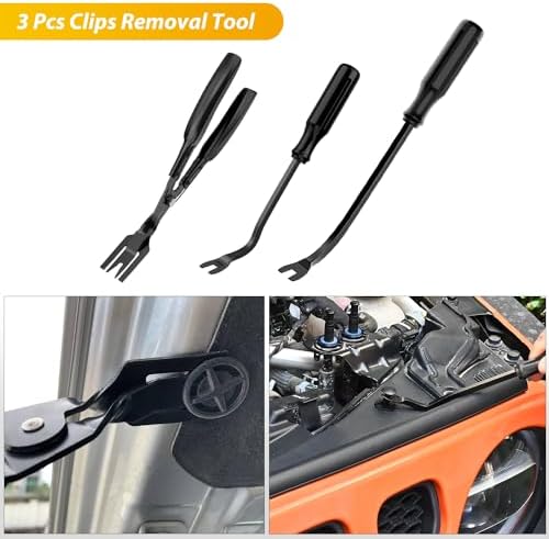 GOOACC 200Pcs Trim Removal Tool Auto Push Pin Bumper Retainer Clip Set - Image 3