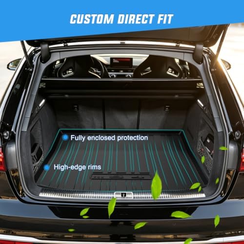 Nilight Cargo Mat for Audi A4 S4 Sedan 2017-2025