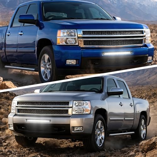 Nilight Hidden Bumper Mounting Bracket for 2007-2013 Chevy Silverado 1500