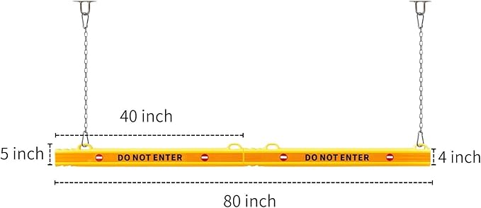 78” Height Guard Clearance Bar - Image 2