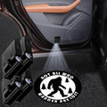 4PCS Compatible with Savage Cars Door Logo Projector LED Shadow Light