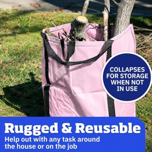 DURASACK Heavy Duty Home and Yard Bags, Lilac - Image 2