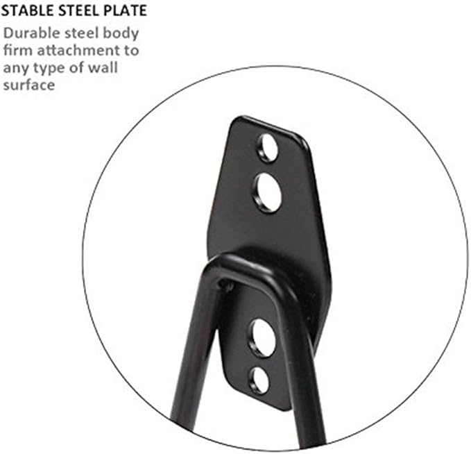 Wall Mount Heavy Duty Double Utility Tools Hooks - Image 5