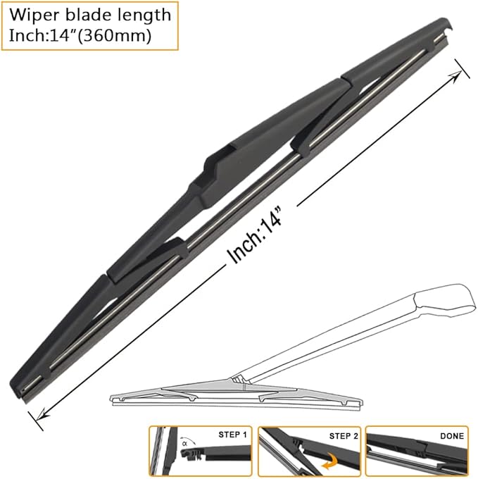 AUTOBOO 26"+17" Windshield Wipers - Image 3