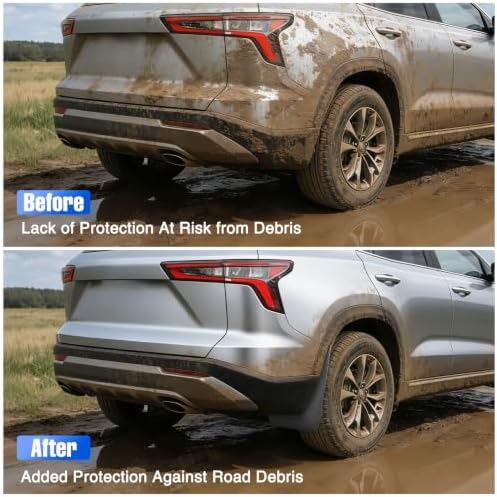 Nilight Mud Flaps Splash Guards for Chevrolet Equinox 2025-2026
