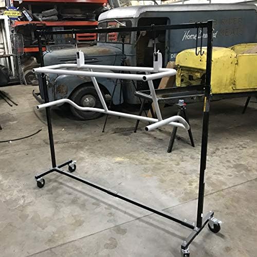 Eastwood Portable Adjustable Frame Painting Rack 6 Hooks Durable Powder Coat - Image 5